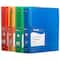 JAM Paper 2" Glass Twill Plastic 3-Ring Binders, 4ct.